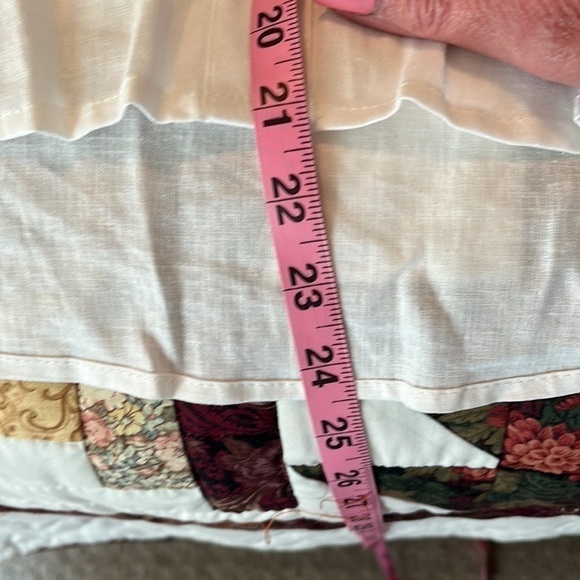 NWOT White Linen Short Sleeve Double Pocketed Collared Top, Size Small. - Picture 6 of 6